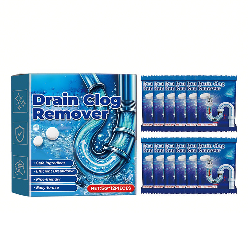 š¢š¢BUY 2 GET 3 FREEā°Effervescent Drain Clog Remover Tablets
