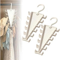 360° Rotating V-Shaped Closet Organizer