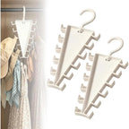 360° Rotating V-Shaped Closet Organizer