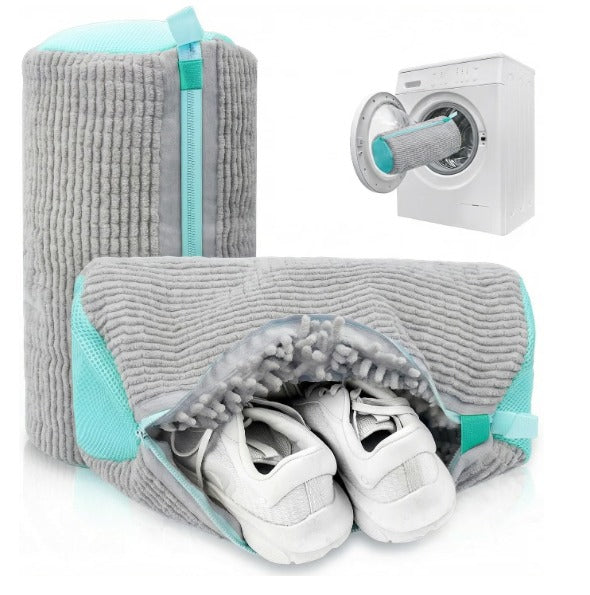 Shoe Washing Machine Bag, Reusable Sneaker Laundry Bag, 2 Pack