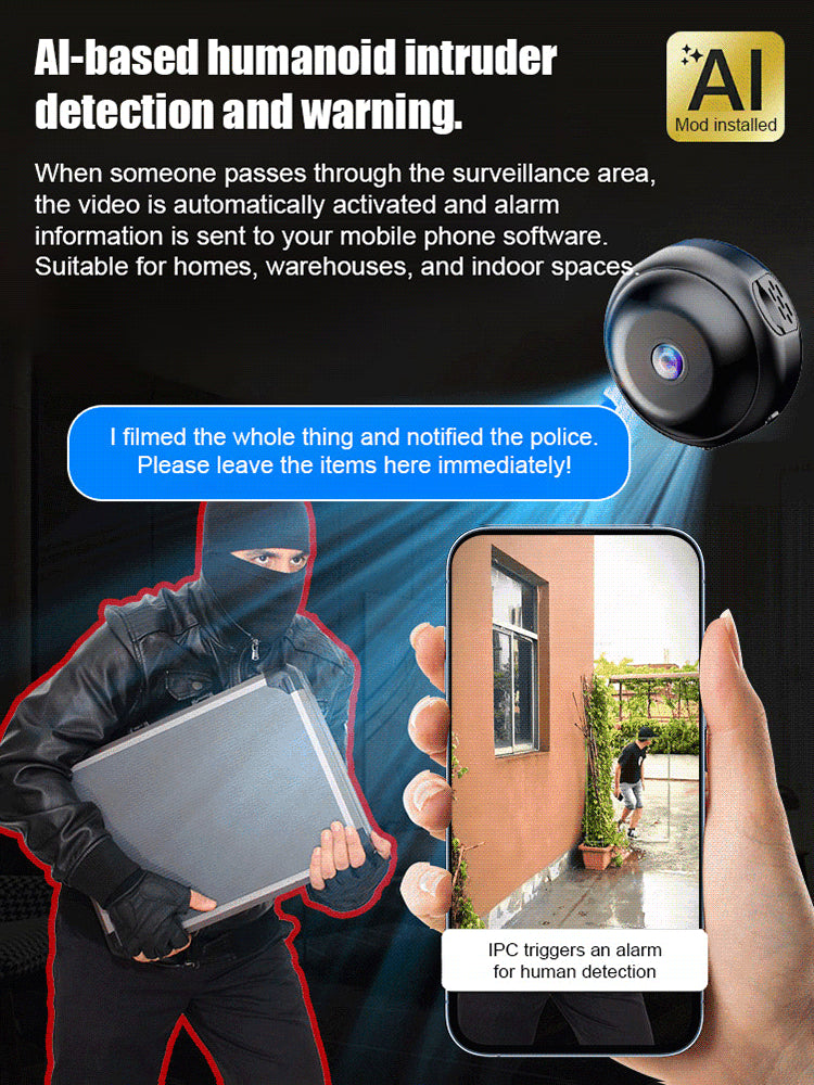 Hidden camera HD night vision