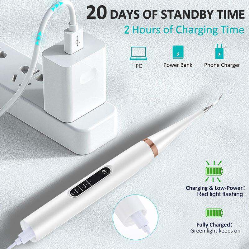 Advanced Sonic Electric Toothbrush & Dental Plaque Remover Kit