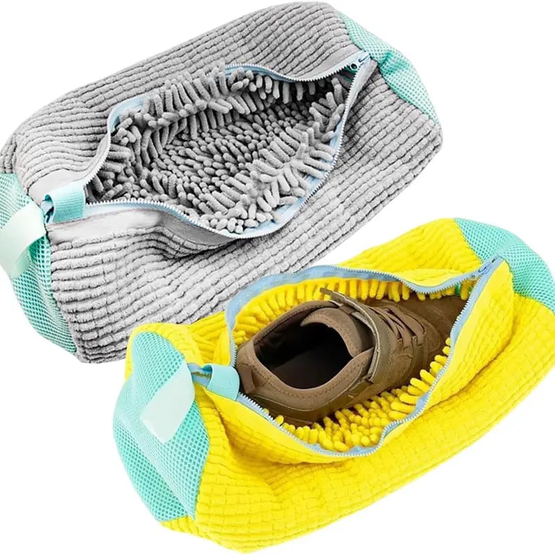 Shoe Washing Machine Bag, Reusable Sneaker Laundry Bag, 2 Pack