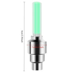 Bicycle valve cap light，multi-color warning atmosphere light