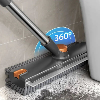 🎉3-in-1 Floor Scrub Brush with Long Handle