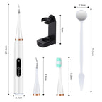 Advanced Sonic Electric Toothbrush & Dental Plaque Remover Kit