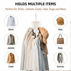 360° Rotating V-Shaped Closet Organizer