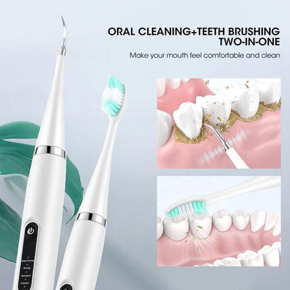 Advanced Sonic Electric Toothbrush & Dental Plaque Remover Kit