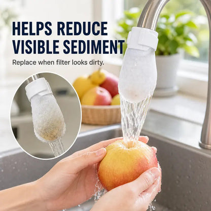 Cotton Faucet Filter Bags – Ultra-Fine Mesh Absorption For Pure Rust-Free & Zero-Splash Water