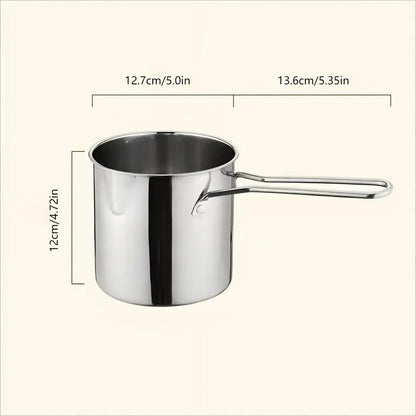 Single-Serve Stainless Steel Mini Deep Fryer Set