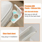 Heavy Duty Bed Sheet Clips &Invisible Mattress CornerFasteners