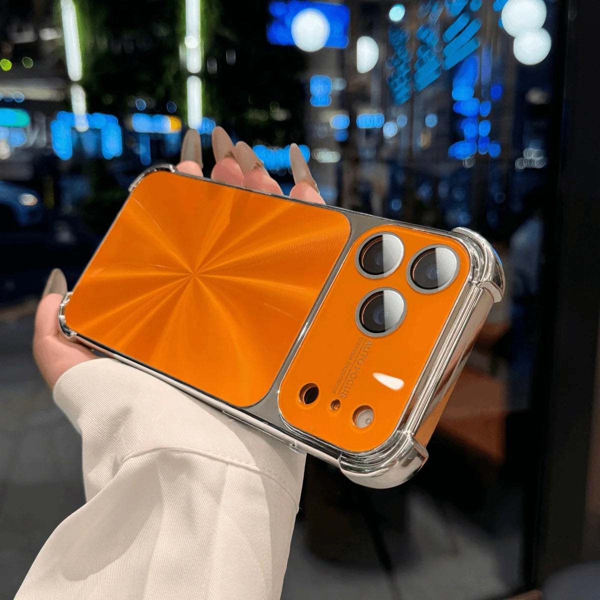 Quad-corner Drop-proof CD-texture Case for iPhone