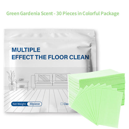 🌿30-Pieces Multi-Effect Floor Cleaning Sheets – Powerful Stain Removal & Fresh Scent