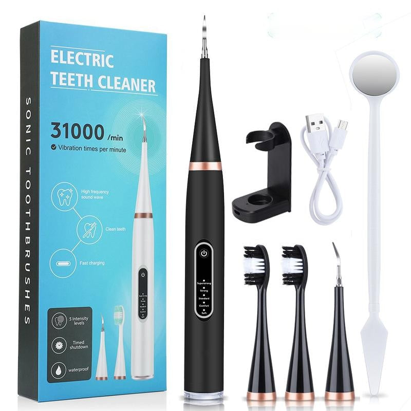 Advanced Sonic Electric Toothbrush & Dental Plaque Remover Kit