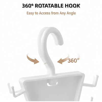 360° Rotating V-Shaped Closet Organizer