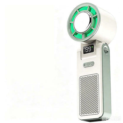 Foldable Handheld Cooling Fan with LED Display