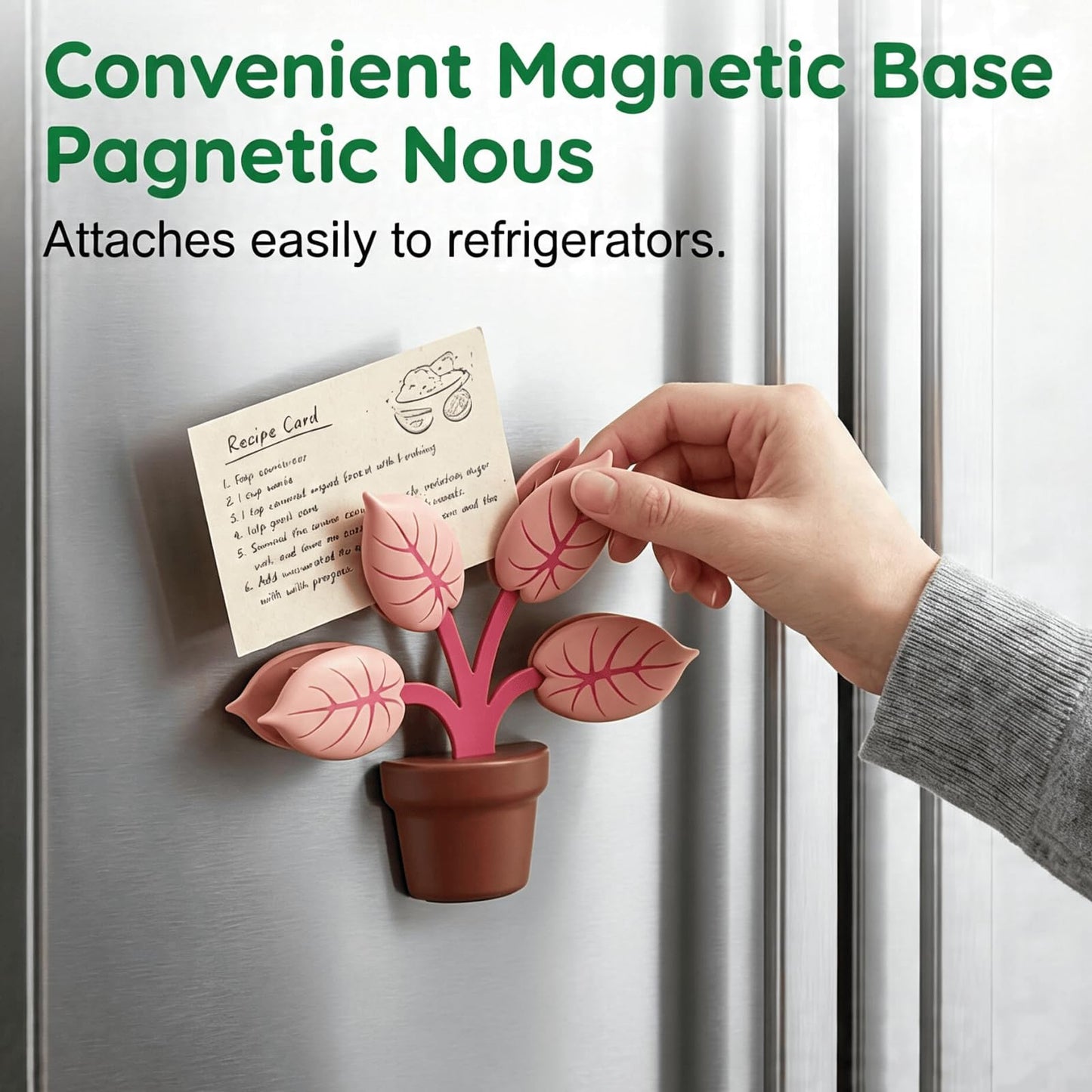 Magnetic Food-Grade Plant Sealing Clips, Reusable Moisture-Proof Kitchen Bag Sealer Clips, Household Storage Clips for Snacks, Tea, Seasoning and Cat Food