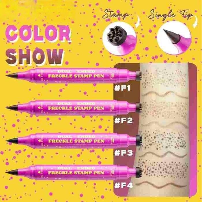 Sunkissed Perfection: Natural-Look Dual-Ended Freckle Pen