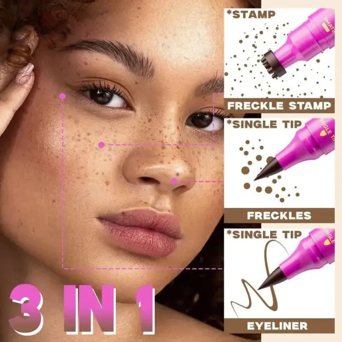 Sunkissed Perfection: Natural-Look Dual-Ended Freckle Pen