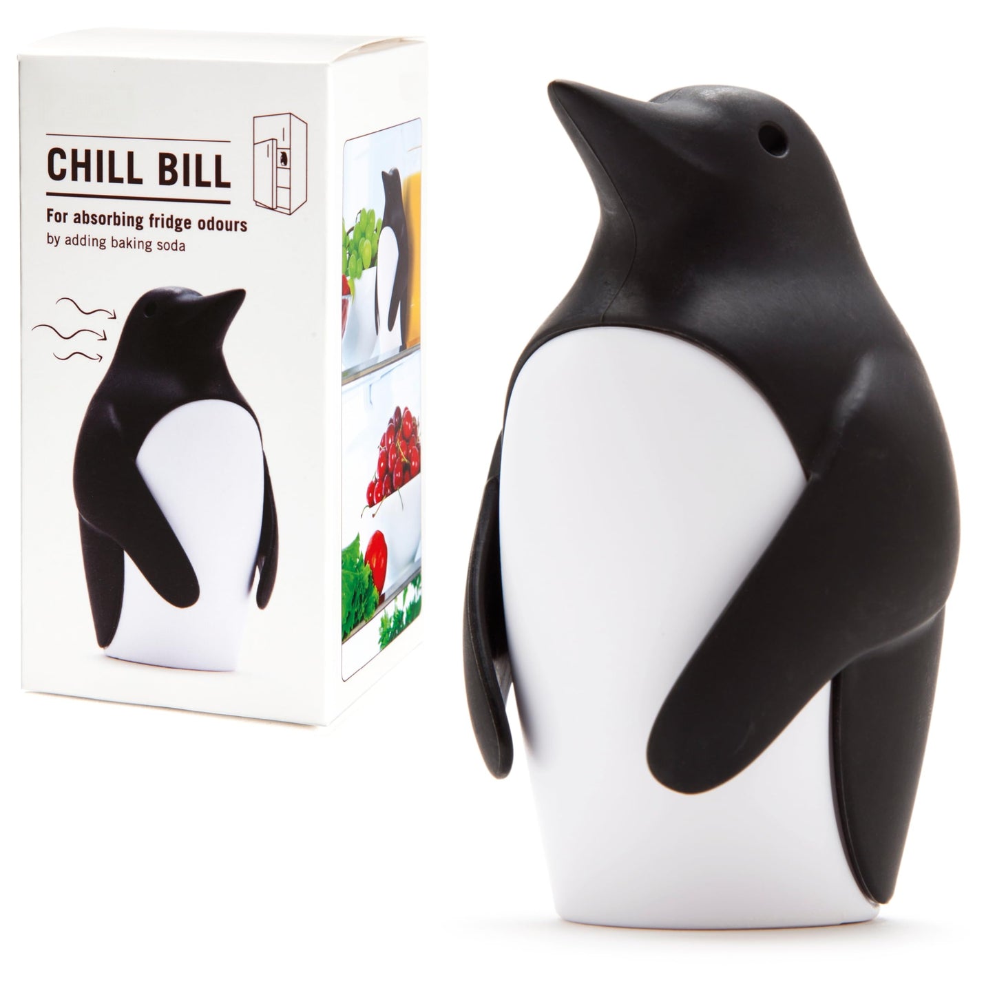 Monkey Business Chill Bill Refrigerator Deodorizer, Baking Soda Container, Baking Soda Fridge, Baking Soda Fridge Deodorizer, Cute Gifts, Kitchen Gadgets