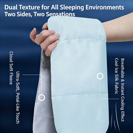 Weighted Sleep Mask – 360° Light Blocking Comfort For Deeper Sleep