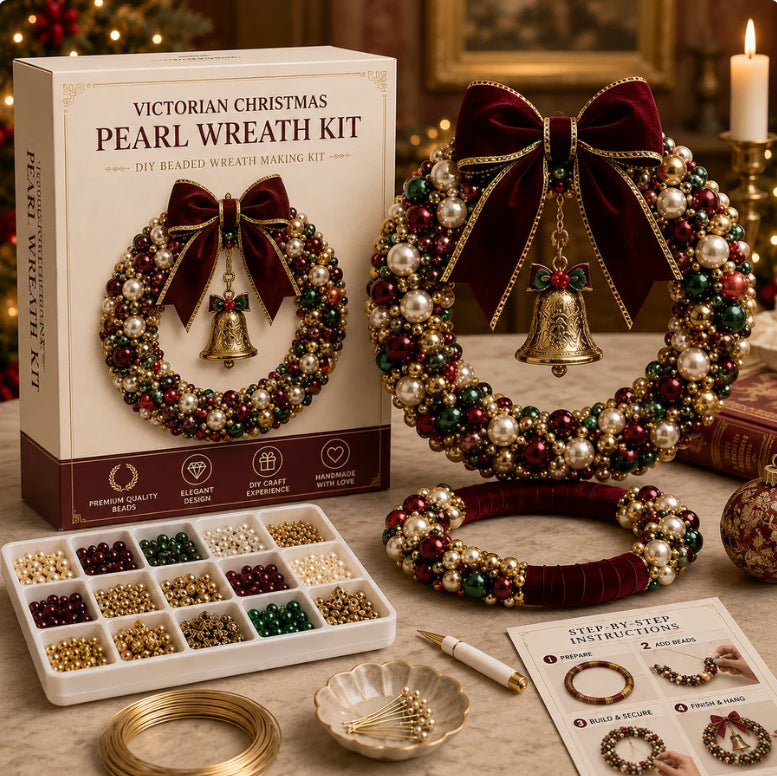 New DIY Christmas Handmade Beaded Garland