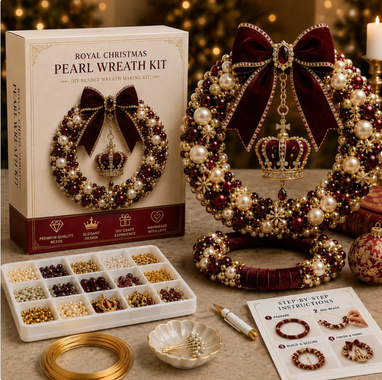 New DIY Christmas Handmade Beaded Garland
