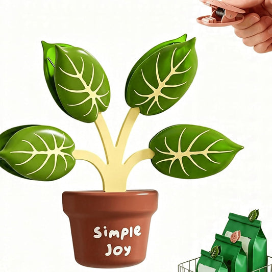 Magnetic Food-Grade Plant Sealing Clips, Reusable Moisture-Proof Kitchen Bag Sealer Clips, Household Storage Clips for Snacks, Tea, Seasoning and Cat Food