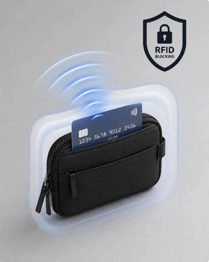 Ultra-Slim MinimalistMetal Wallet with RFIDBlocking & Quick AccessPop-Up
