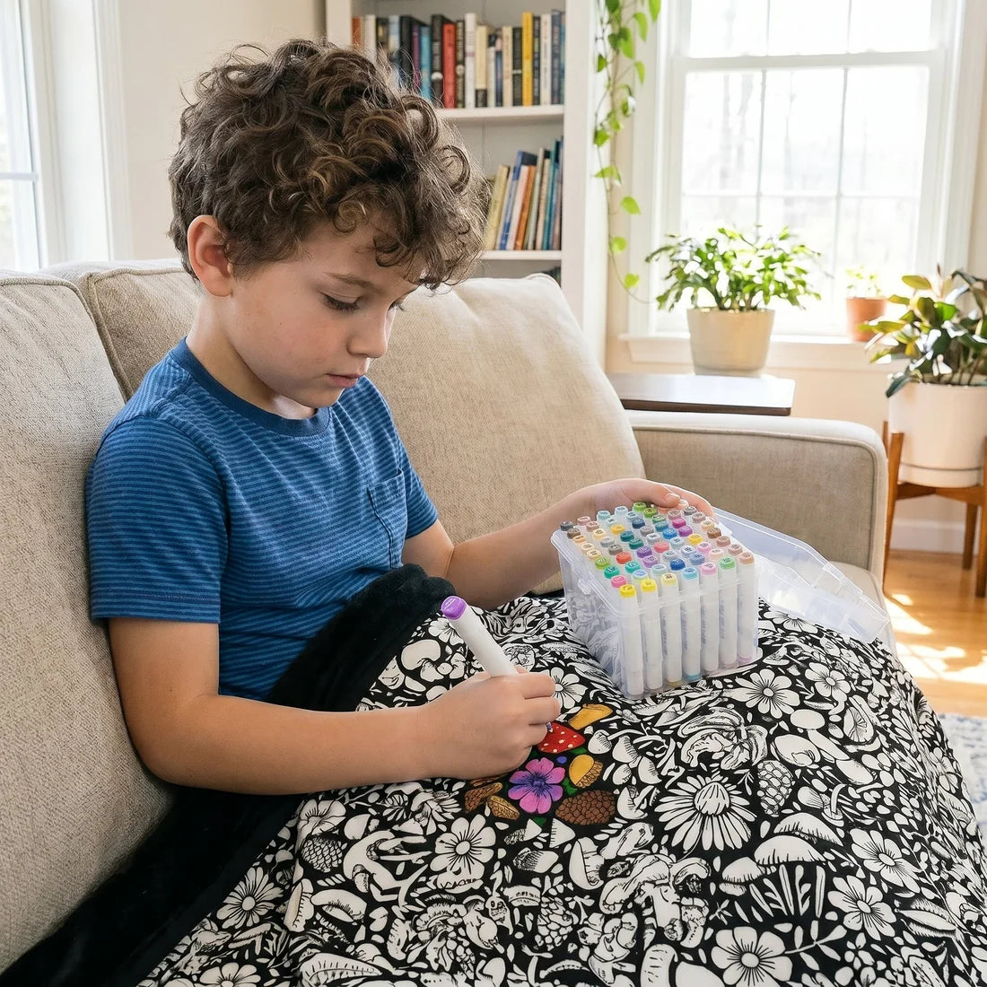 Nuvia™ Coloring Blanket